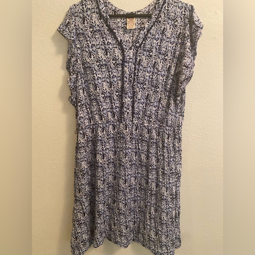 Faded Glory pom pom dress